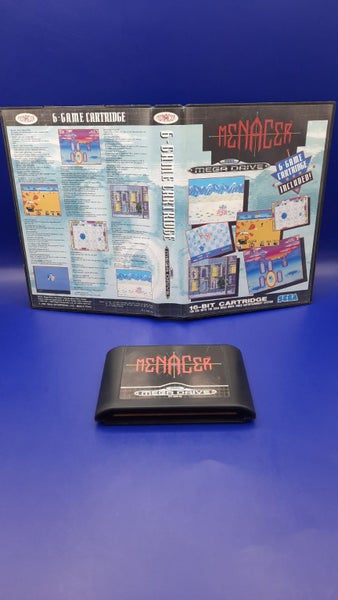 Sega Mega Drive - Menacer 6-Game Cartridge Carousel 1