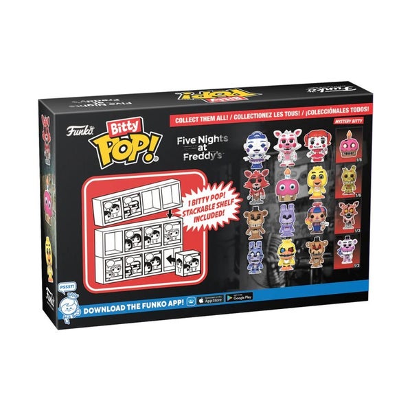 Five Nights at Freddys - Foxy Bitty Pop! 4 Pack Carousel 4