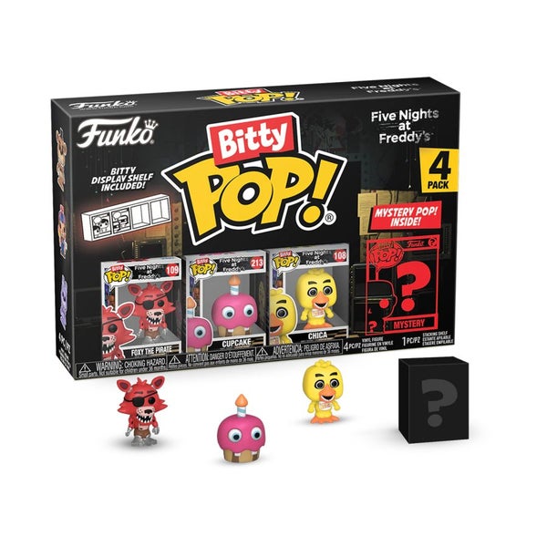 Five Nights at Freddys - Foxy Bitty Pop! 4 Pack Carousel 1
