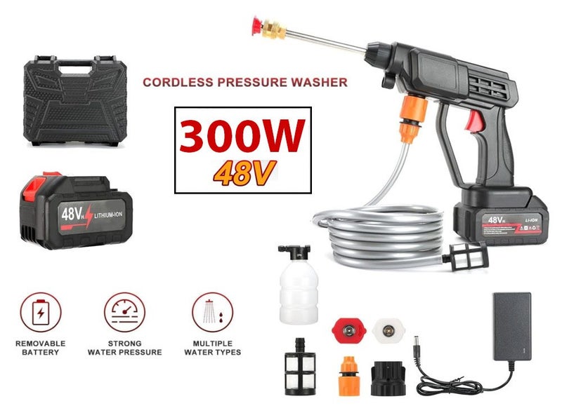 High Pressure Washer Gun Rechargeable Carousel 1