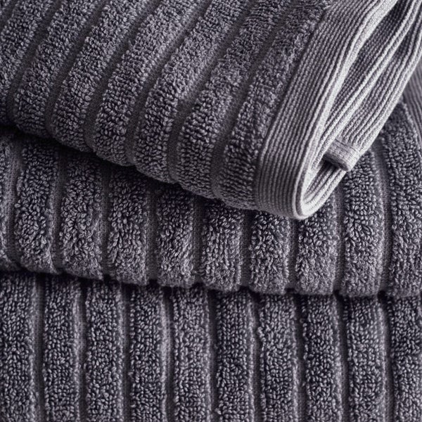 Alessia Cotton Bamboo Rib Bath Towel Carousel 20