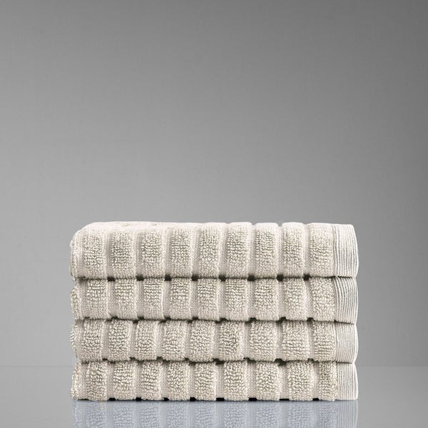Alessia Cotton Bamboo Rib Face Washer Carousel 2