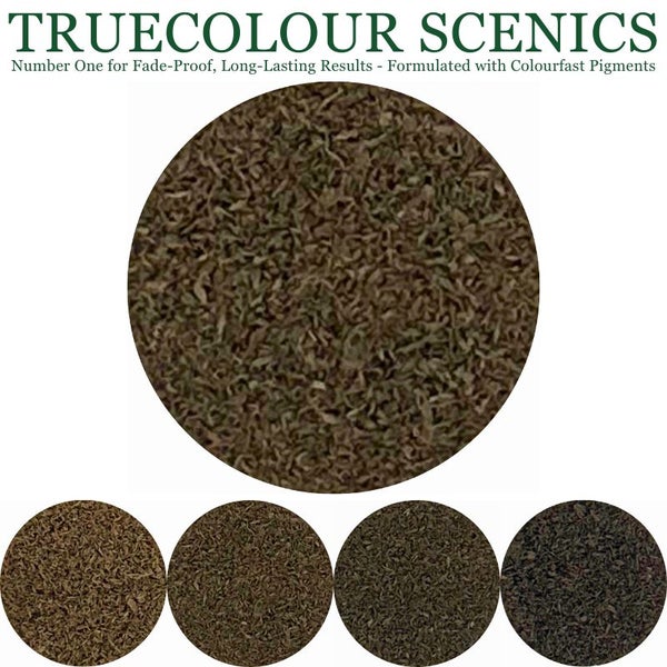 Truecolour Scenics Blended Turf Ground Cover Fine Medium 2 Earth Brown Carousel 3