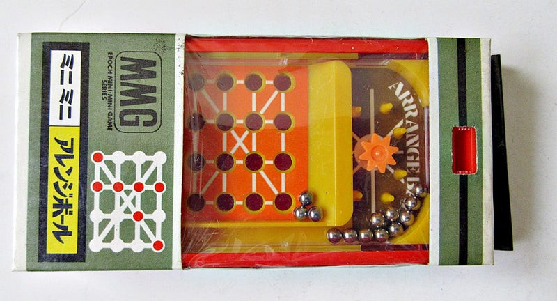 1980s Retro Made in Japan Mini Pinball Game in Original Unopened Sealed box Carousel 1