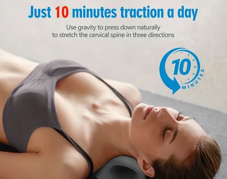 Neck Stretcher Neck Pain Relief Neck and Shoulder Relaxer Cervical Neck Traction Carousel 2