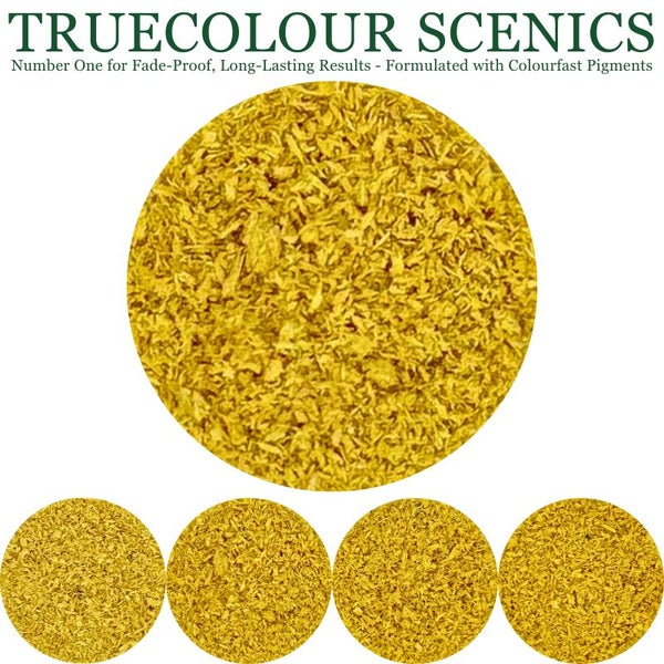 Truecolour Scenics Blended Turf Ground Cover Fine Medium 2 Yellow Carousel 3