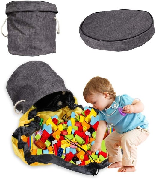 Most Popular Kids Toys Storage Bag Basket Carousel 6
