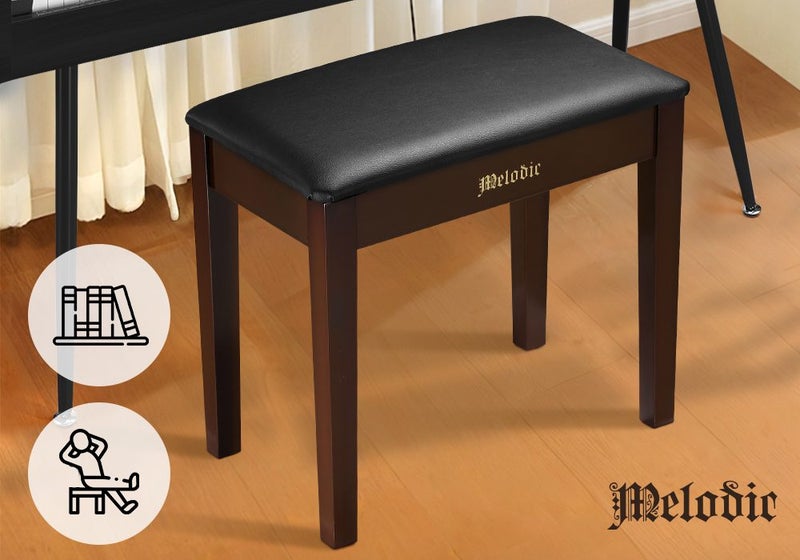 Modern Piano Keyboard Stool Wooden Chair Bench Carousel 1