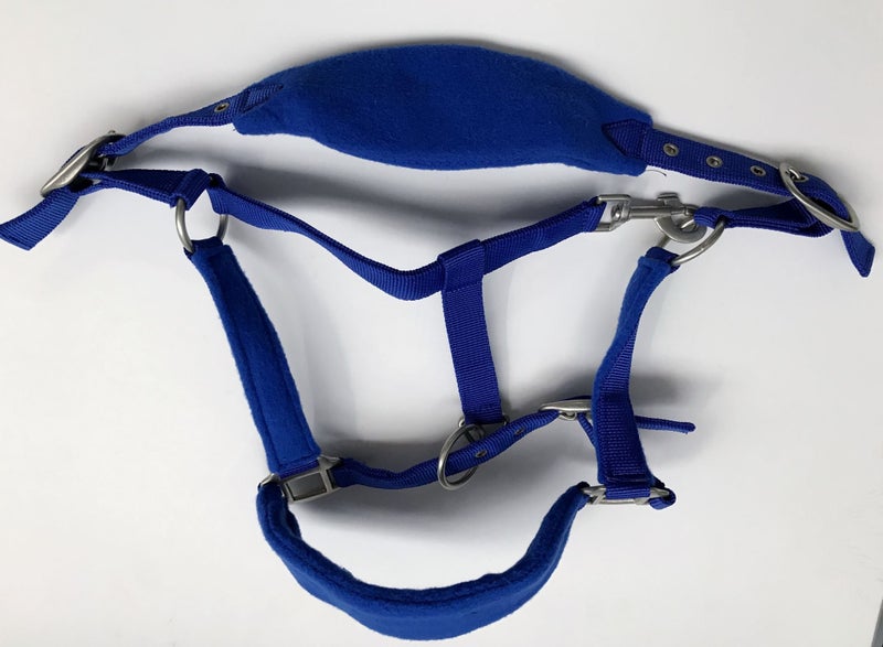 STOCK CLEARING SALE 3 X HORSE HALTERS WITH PADDED SUPPORTS ON NOSE,CHEEKS,CROWN Carousel 2
