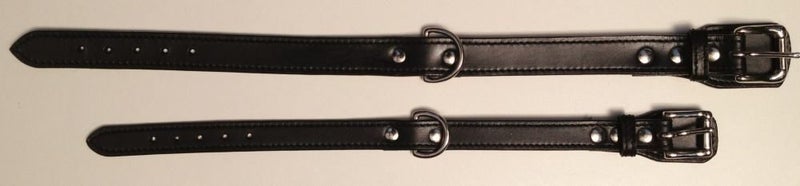DOG COLLAR REAL LEATHER PLAIN MED & SML - FREE SHIPPING Carousel 2