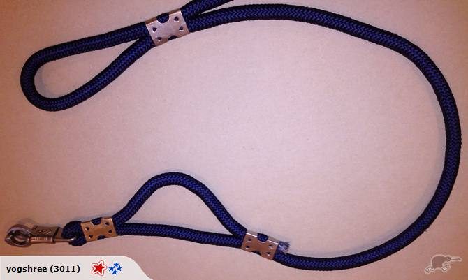 DOG LEAD DOUBLE HANDLE QUICK RELEASE FOR HUNTING, POLICING OR SECURITY Carousel 1