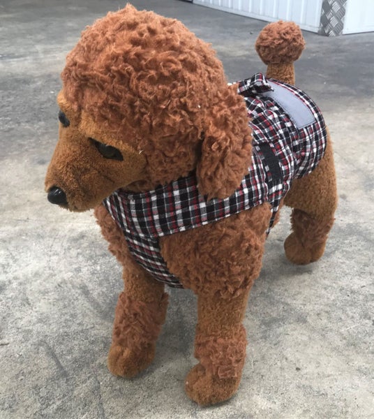 BULK STOCK CLEARANCE BUNDLE SALE- 25 DOG JACKETS COTSWOOL TARTAN XSMALL 25CM Carousel 2