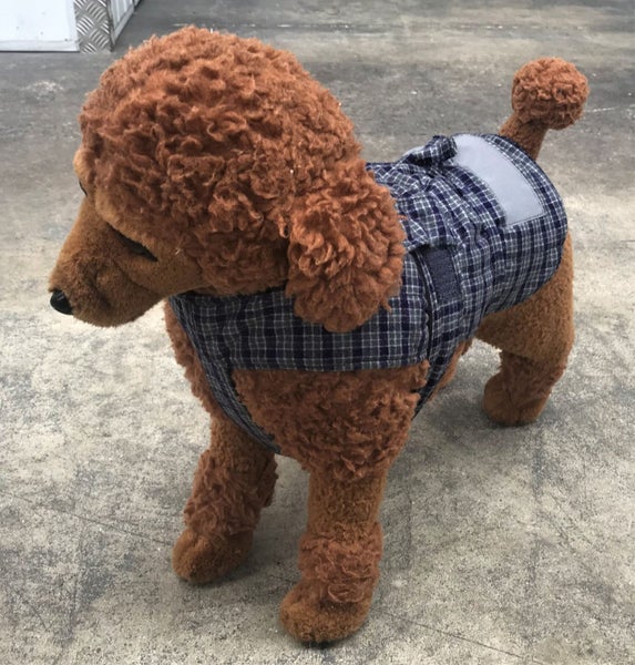 BULK STOCK CLEARANCE BUNDLE SALE- 25 DOG JACKETS COTSWOOL TARTAN XSMALL 25CM Carousel 1