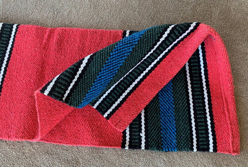 HORSE SADDLE BLANKET - DUREE PAD (RUG) WESTERN STYLE Carousel 8