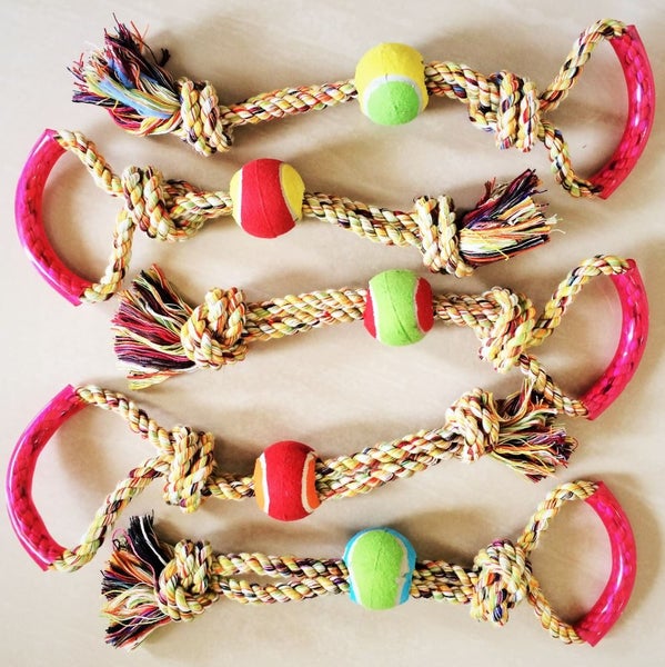 Pet Lovers Healthy Dental Chew Toy + Handle & Ball Carousel 2