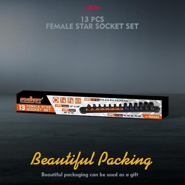 HORUSDY Female Star Socket Set 2037262 Carousel 7