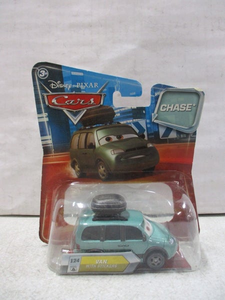 Disney Pixar Cars Van with Stickers Chase Carousel 1