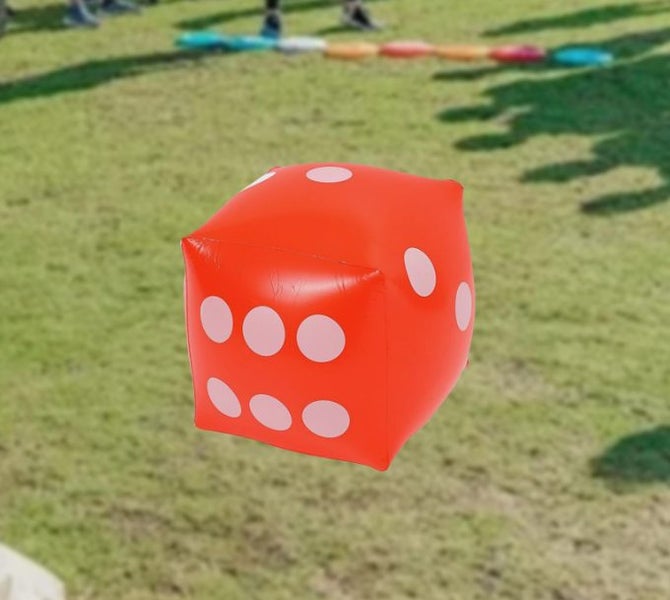 Giant Inflatable Dice Toys Fun PVC Large Inflatable Dice for Gift Broad Game Carousel 3