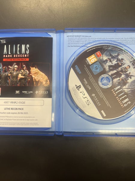 Aliens dark descent PS5 game (B3434710-1) Carousel 2