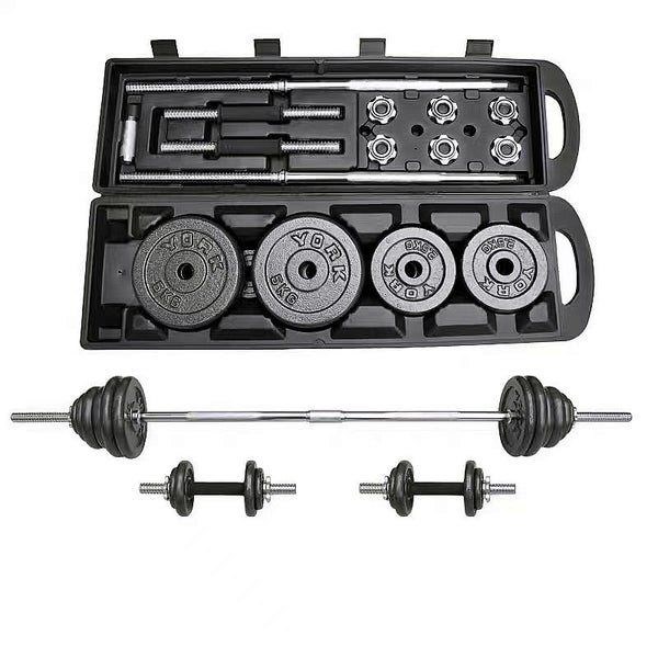 Weights Box 50kg Barbell Dumbbell Pack Carousel 1