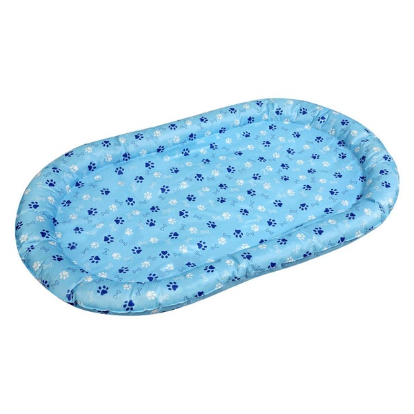 Pawz Pet Cooling Mat Dog Cat Gel Non-Toxic Bed Pillow Self-cool Summer Pad XL Carousel 1