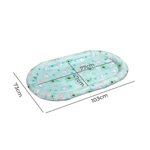 Pawz Pet Cooling Mat Dog Cat Gel Non-Toxic Bed Pillow Self-cool Summer Ice Pad L Carousel 10
