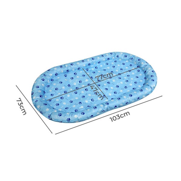 Pawz Pet Cooling Mat Dog Cat Gel Non-Toxic Bed Pillow Self-cool Summer Ice Pad L Carousel 10