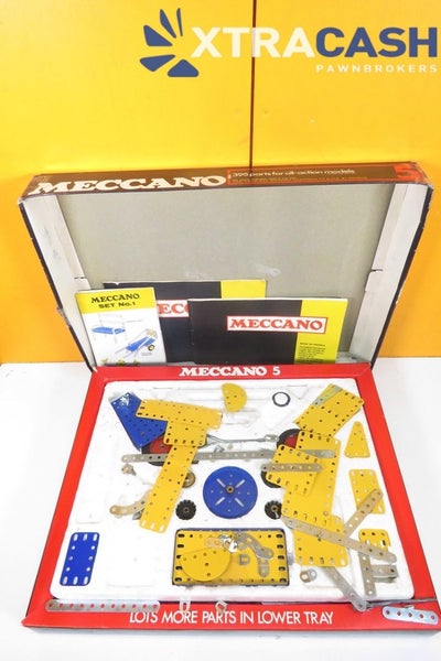 Meccano 5 Set - in Original Box Carousel 1