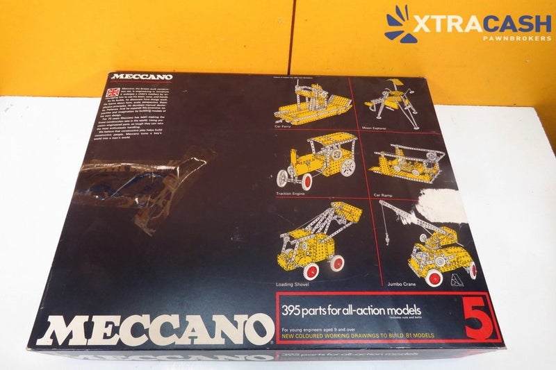 Meccano 5 Set - in Original Box Carousel 4