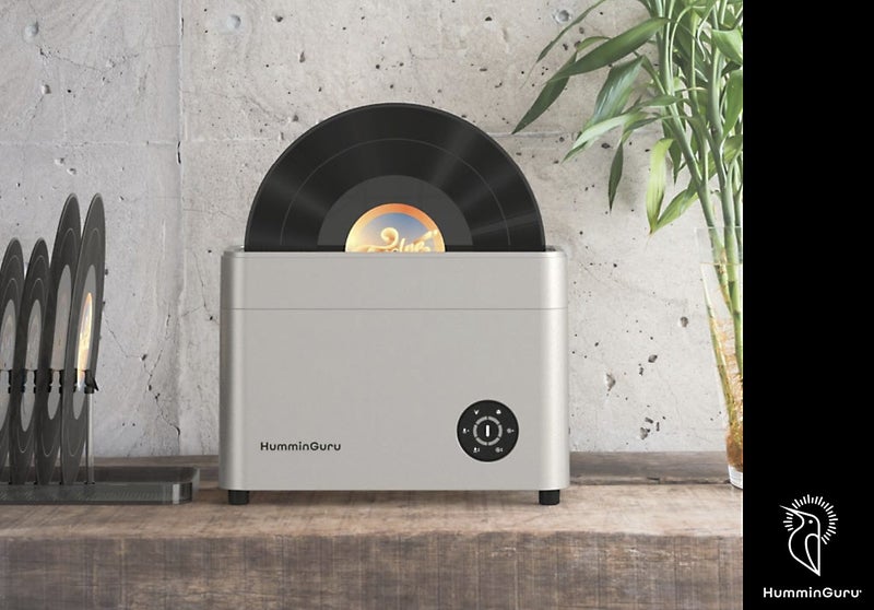 HumminGuru NOVA improved Ultrasonic Record Cleaner Carousel 1