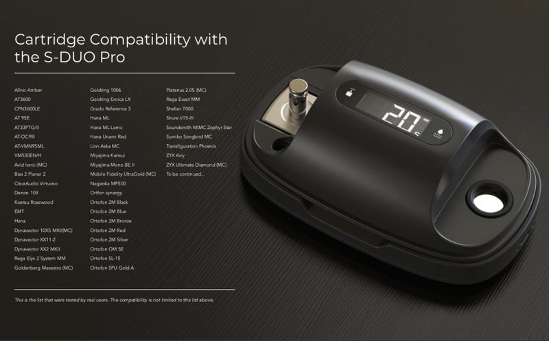 HumminGuru S-DUO Pro Ultrasonic Stylus Cleaner & Digital Gauge USB-C rechargable Carousel 2