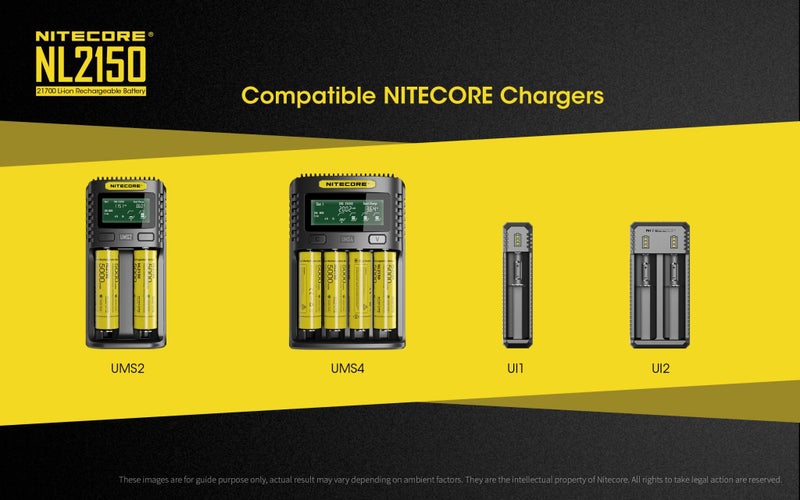 NITECORE 5000MAH RECHARGEABLE LI-ION BATTERY - NL2150 Carousel 8
