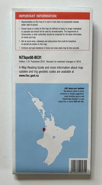2015 NZTopo50 Map BE31 Albatross Point Carousel 2