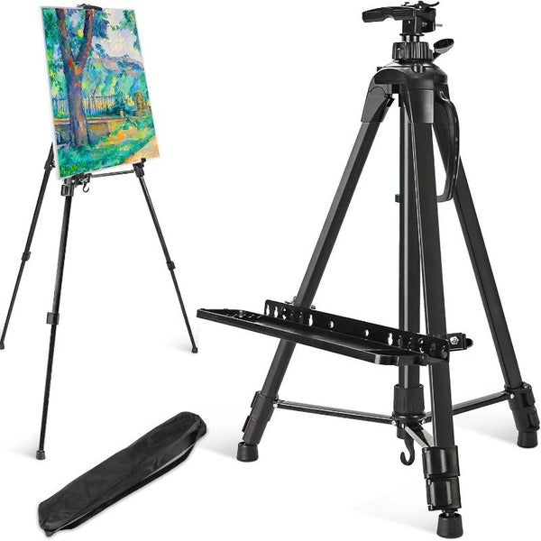 Metal Tripod for Painting & Display with Detachable Tray Carousel 1