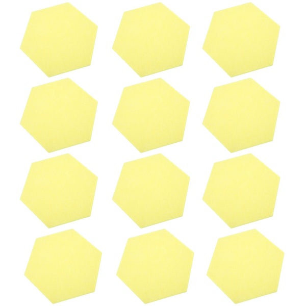 hex acoustic panels soundproof panels 12Pcs Sound Absorption Board Hex Adhesive Carousel 1