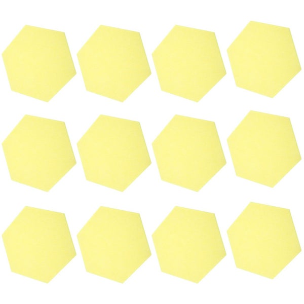 hex acoustic panels soundproof panels 12Pcs Sound Absorption Board Hex Adhesive Carousel 2