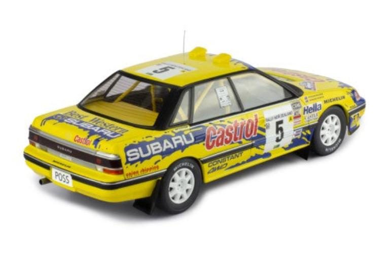 1:18 Subaru Legacy RS #5 P.Bourne-R.Freeth Rally NZ 1992 Carousel 6