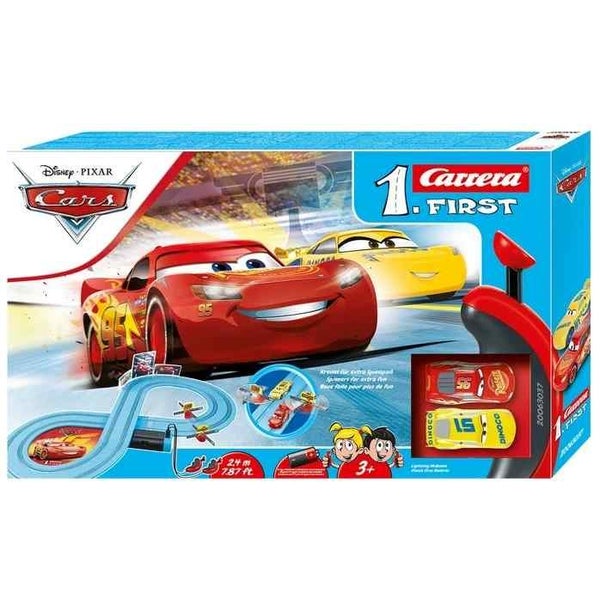 Carrera First Disney Cars Slot Car Set Carousel 1