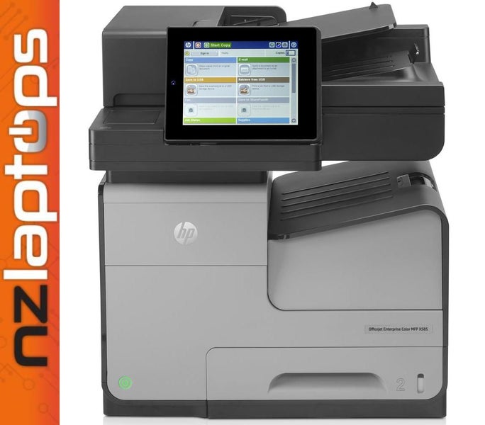 HP Officejet Enterprise X585dn MFP Colour Printer Carousel 1
