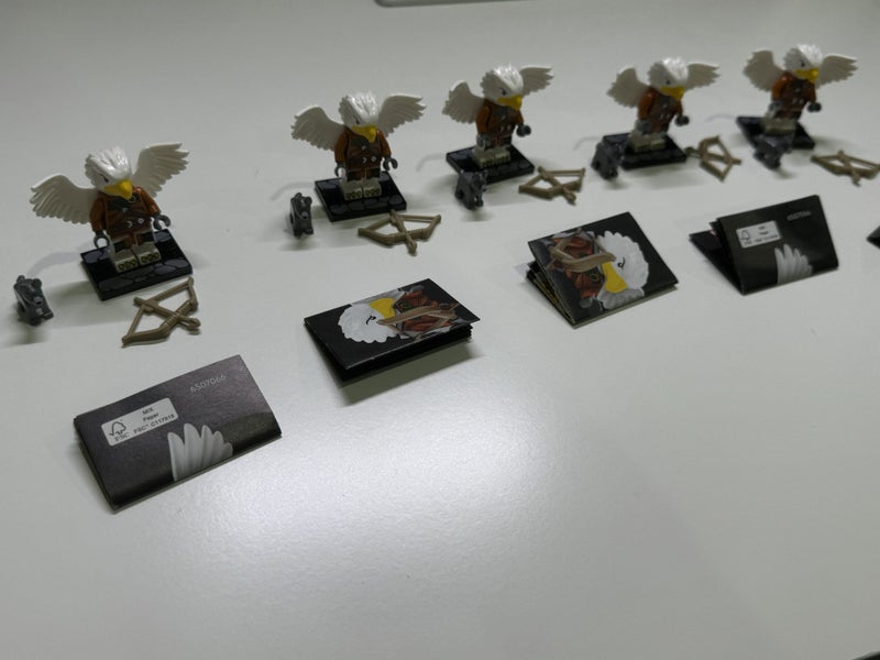 lego Dungeons & Dragons minifigures Aarakocra Ranger x 5 Carousel 2