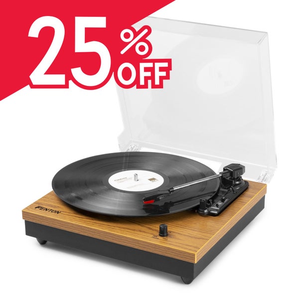 Record Player Bluetooth Light Wood Carousel 1