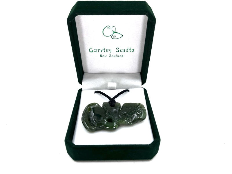 Greenstone Large Hei Tiki 55mm62971967566210113