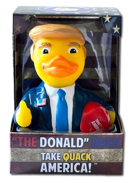 CelebriDucks - The Donald Trump Duck - Floating Rubber Ducks - Collectible Bath Carousel 1