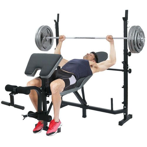Squat Rack Bench Rack Weight Bench Flat Bench Carousel 1