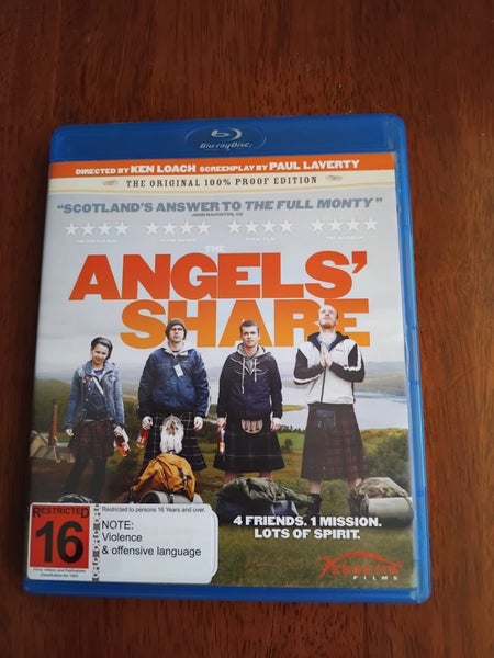 ANGELS SHARE on bluray