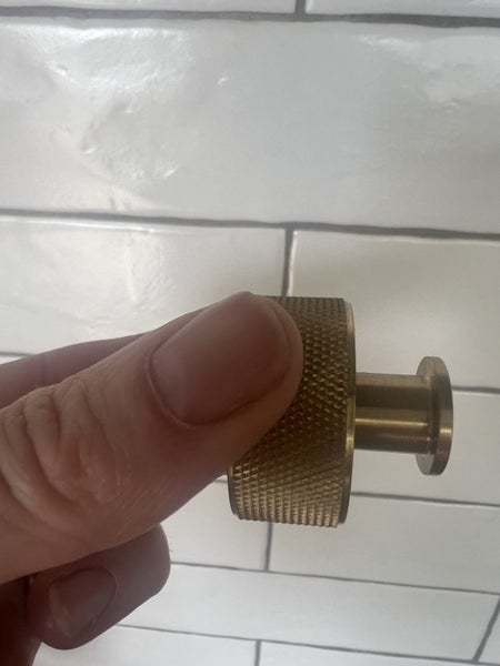 Solid Brass Henley cabinetry Knobs x 13 Carousel 2