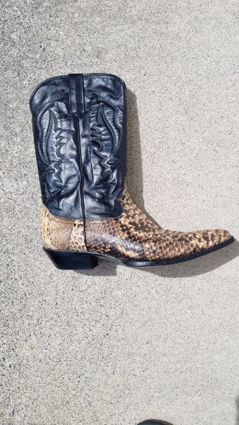 Vintage Snake skin mens or womens boots Carousel 2