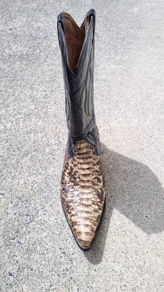 Vintage Snake skin mens or womens boots Carousel 9