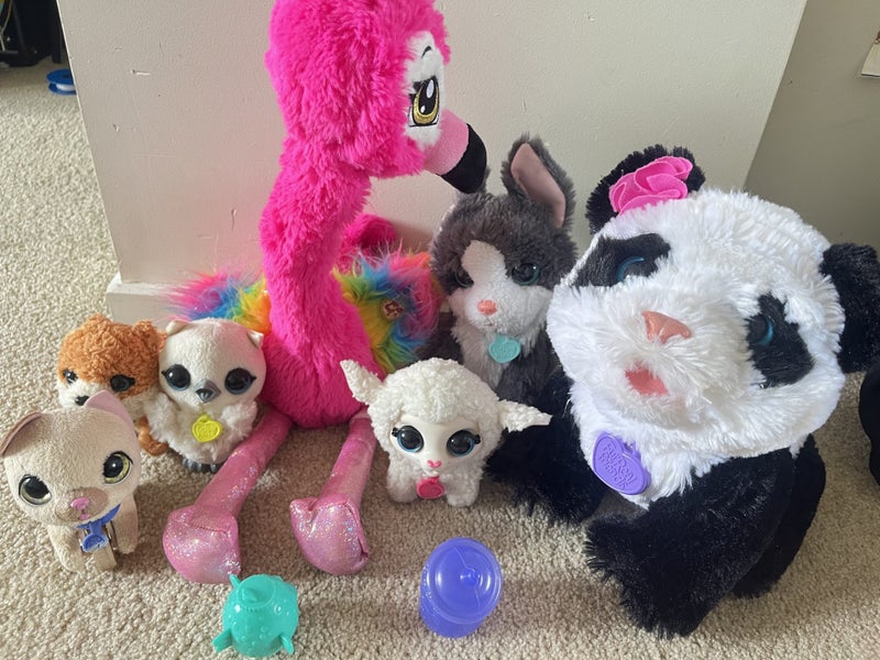 Bulk lot fur real friends plushies moving soft toys Carousel 1
