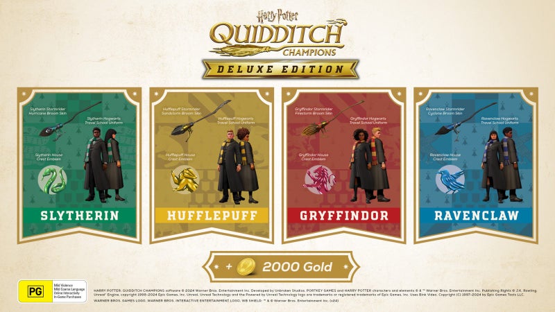 Harry Potter Quidditch Champions Deluxe Edition (Xbox Series X, Xbox One) Carousel 2